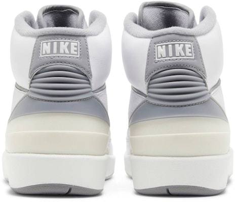 (Grade School) Air Jordan 2 'Neutral Grey' DQ8562-100 Details for (Grade School) Air Jordan 2 'Neutral Grey' DQ8562-100
