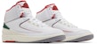 (Kasut Sekolah Rendah) Air Jordan 2 Retro 'Italy' DQ8562-101