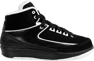 (Grade School) Air Jordan 2 Retro QF 'Black White' 395718-001 (Grade School) Air Jordan 2 Retro QF 'Black White' 395718-001