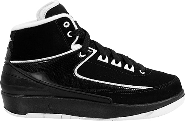 (Grade School) Air Jordan 2 Retro QF 'Black White' 395718-001 Buy (Grade School) Air Jordan 2 Retro QF 'Black White' 395718-001