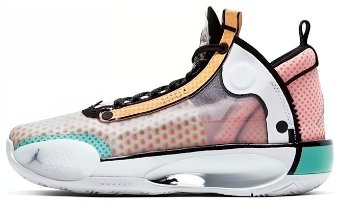 (초등학생) 에어 조던 34 '궈 에일런' CZ7743-100 Buy (초등학생) 에어 조던 34 '궈 에일런' CZ7743-100