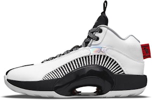 (Grade School) Air Jordan 35 'White Black' CQ9433-101 (Grade School) Air Jordan 35 'White Black' CQ9433-101