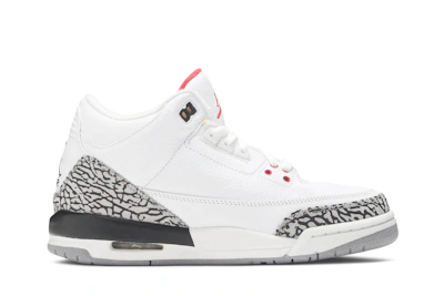 (Grade School) Air Jordan 3 Retro 2011 'White Cement' 398614-105