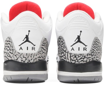 (Kanak-Kanak) Air Jordan 3 Retro 2011 'White Cement' Putih Simen 398614-105 Details for (Kanak-Kanak) Air Jordan 3 Retro 2011 'White Cement' Putih Simen 398614-105