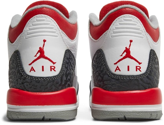(Grade School) Air Jordan 3 Retro 2013 'Fire Red' 398614-120 Details for (Grade School) Air Jordan 3 Retro 2013 'Fire Red' 398614-120