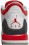 Sizing (Akademik) Air Jordan 3 Retro 2013 'Fire Red' Kanak-Kanak 398614-120