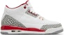 (Kanak-Kanak) Air Jordan 3 Retro 'Cardinal Red' 398614-126