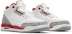 (Kanak-Kanak) Air Jordan 3 Retro 'Cardinal Red' 398614-126