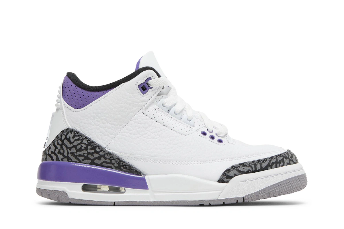 (Grade School) Air Jordan 3 Retro 'Dark Iris' DM0967-105