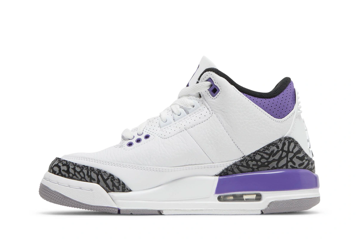 (Grade School) Air Jordan 3 Retro 'Dark Iris' DM0967-105
