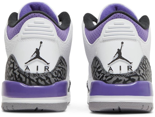(Grade School) Air Jordan 3 Retro 'Dark Iris' DM0967-105 Details for (Grade School) Air Jordan 3 Retro 'Dark Iris' DM0967-105