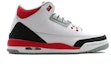 Order (Kanak-Kanak Sekolah) Air Jordan 3 Retro 'Fire Red' 2007 834014-161
