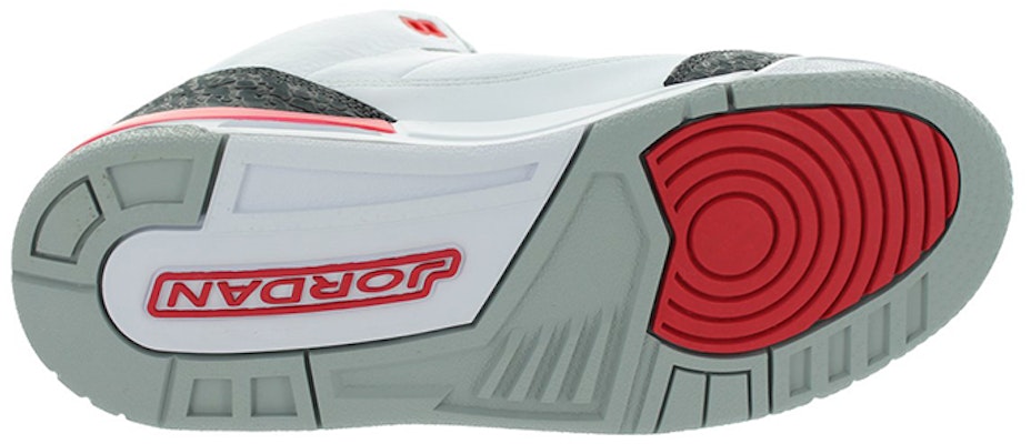 (Kanak-Kanak Sekolah) Air Jordan 3 Retro 'Fire Red' 2007 834014-161 Details for (Kanak-Kanak Sekolah) Air Jordan 3 Retro 'Fire Red' 2007 834014-161
