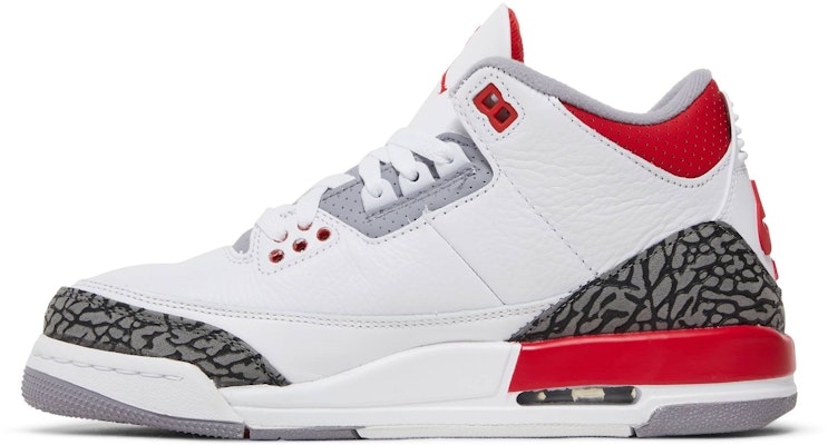 (Grade School) Air Jordan 3 Retro 'Fire Red (2022)' DM0967-160 Lookbook (Grade School) Air Jordan 3 Retro 'Fire Red (2022)' DM0967-160