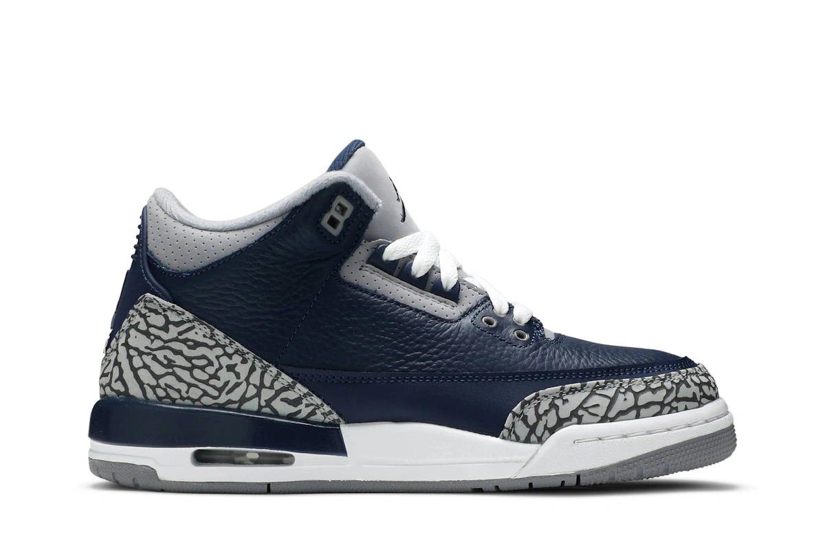 (Grade School) Air Jordan 3 Retro 'Georgetown' 398614-401