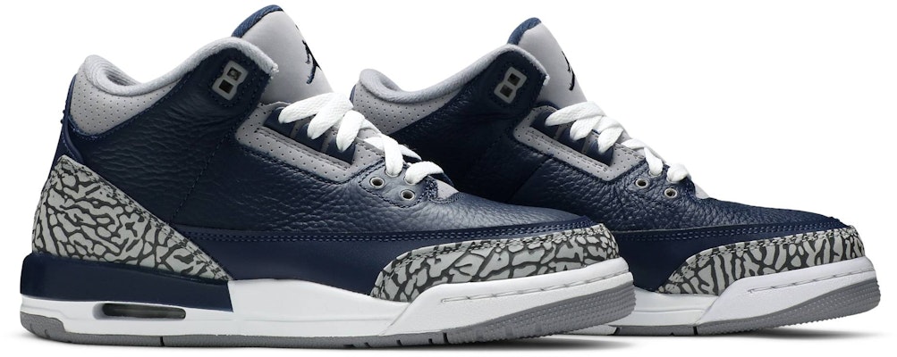 (Grade School) Air Jordan 3 Retro 'Georgetown' 398614-401 Cheap (Grade School) Air Jordan 3 Retro 'Georgetown' 398614-401