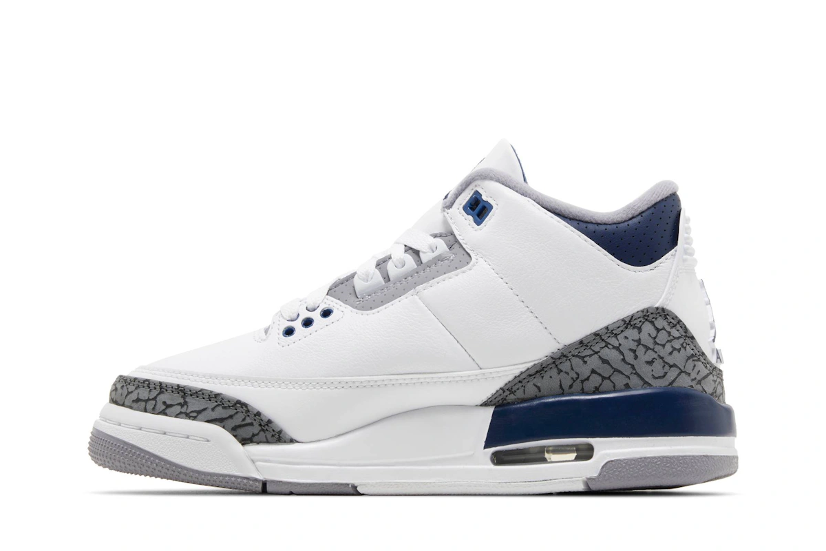 (Grade School) Air Jordan 3 Retro 'Midnight Navy' DM0967-140