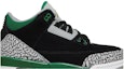Order (Kanak-Kanak) Air Jordan 3 Retro 'Pine Green' 398614-030