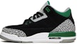 Lookbook (Kanak-Kanak) Air Jordan 3 Retro 'Pine Green' 398614-030