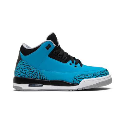 (GS) Jordan 3 Retro BG 'Powder Blue'
