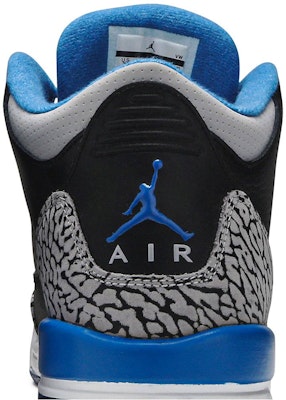 (Kanak-Kanak) Air Jordan 3 Retro BG 'Sport Blue' 398614-007 Sizing (Kanak-Kanak) Air Jordan 3 Retro BG 'Sport Blue' 398614-007