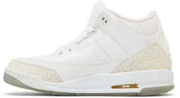 Lookbook Air Jordan 3 Retro BG 'Triple White' Anak Sekolah 398614-111