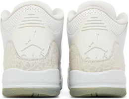 Details for Air Jordan 3 Retro BG 'Triple White' Anak Sekolah 398614-111