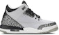 (Kanak-Kanak) Air Jordan 3 Retro BG 'Wolf Grey' 398614-004