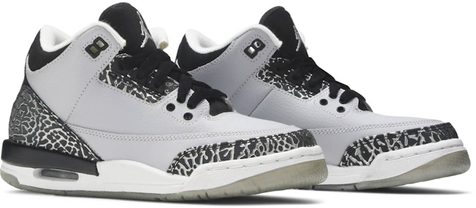 (大童款) Air Jordan 3 復刻版 BG '狼灰' 398614-004 Cheap (大童款) Air Jordan 3 復刻版 BG '狼灰' 398614-004