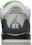 Sizing (Kanak-kanak) Air Jordan 3 Retro Chlorophyll 398614-006