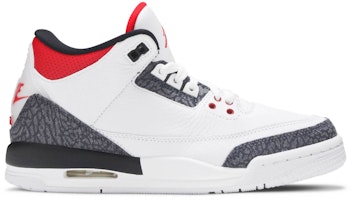(Grade School) Air Jordan 3 Retro Denim SE 'Fire Red' CZ6634-100 (Grade School) Air Jordan 3 Retro Denim SE 'Fire Red' CZ6634-100
