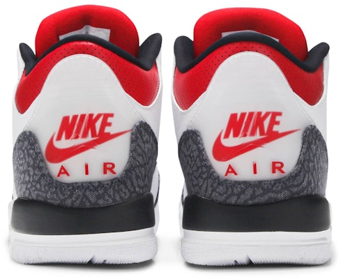 (Grade School) Air Jordan 3 Retro Denim SE 'Fire Red' CZ6634-100 Details for (Grade School) Air Jordan 3 Retro Denim SE 'Fire Red' CZ6634-100