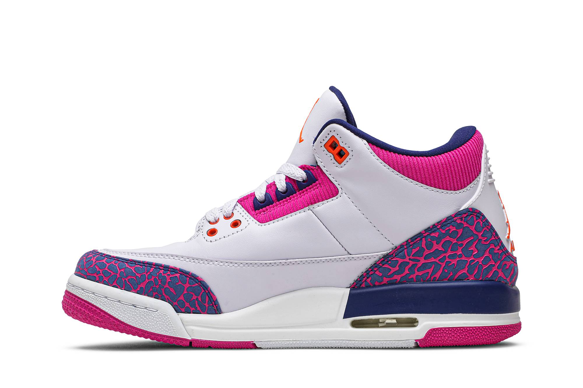 Lookbook (Akademik) Air Jordan 3 Retro GG 'Barely Grape' Kanak-Kanak Perempuan 441140-500