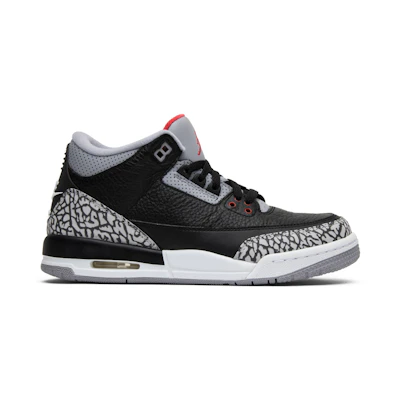 (GS) Jordan 3 Retro 'Black Cement' 2018