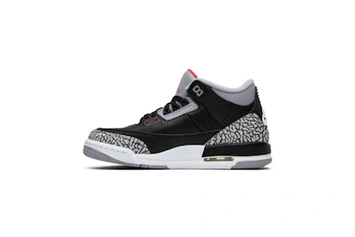 (Grade School) Air Jordan 3 Retro OG 'Black Cement' 2018 854261-001