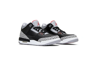 (Grade School) Air Jordan 3 Retro OG 'Black Cement' 2018 854261-001