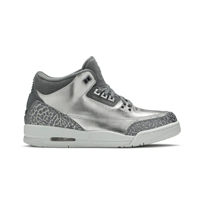 (GS) Jordan 3 Retro PRM HC GG 'Chrome'