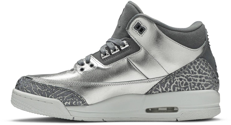 (Grade School) Air Jordan 3 Retro Premium HC GG 'Chrome' AA1243-020 Lookbook (Grade School) Air Jordan 3 Retro Premium HC GG 'Chrome' AA1243-020