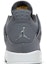 Sizing (Kanak-Kanak) Air Jordan 4 Retro 2004 'Cool Grey' 308498-001