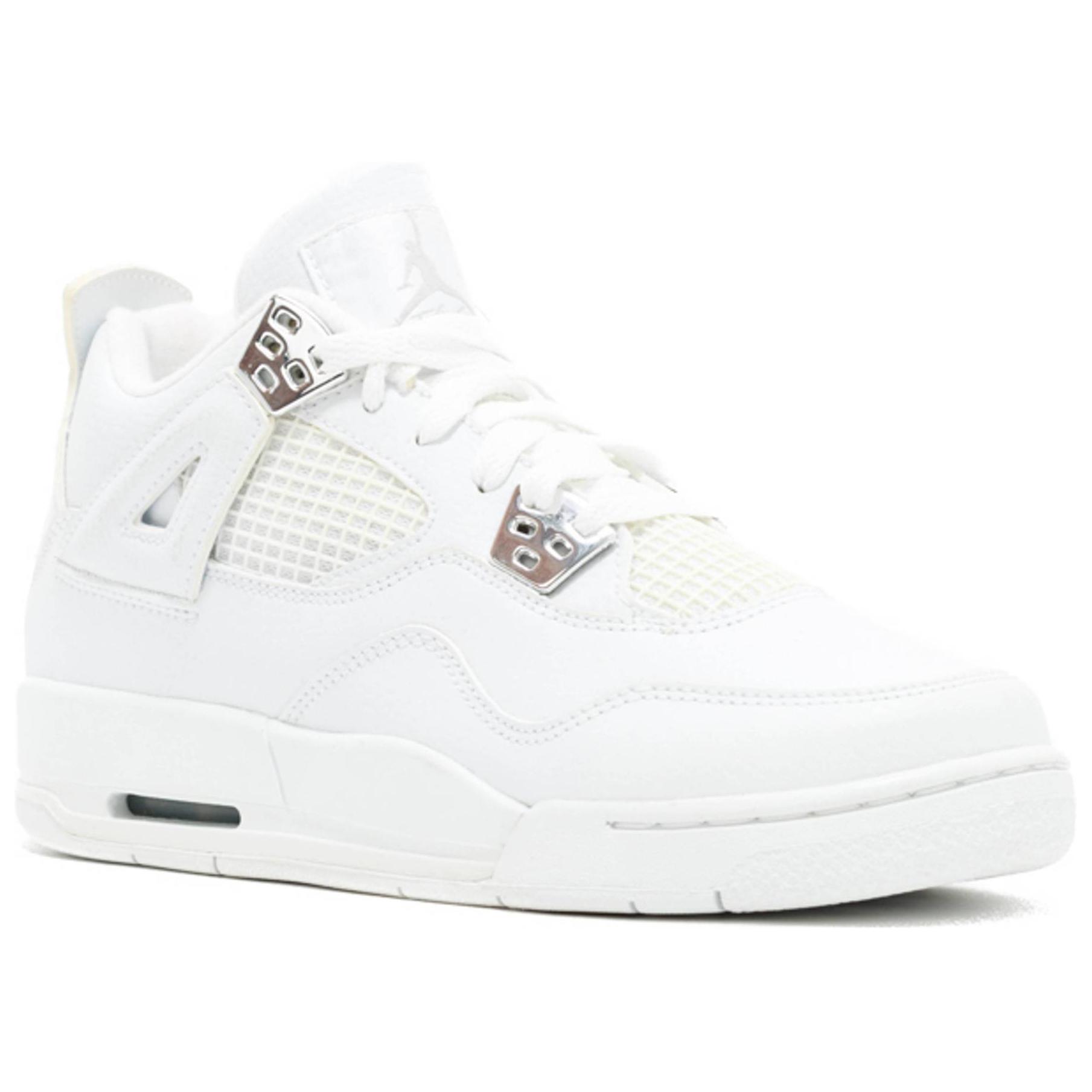 Lookbook (Grade School) Air Jordan 4 Retro 2006 'Pure Money' Kanak-Kanak 308498-102