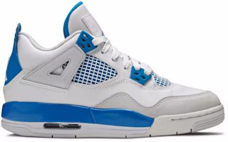 (Grade School) Air Jordan 4 Retro 2012 'Military Blue' 408452-105