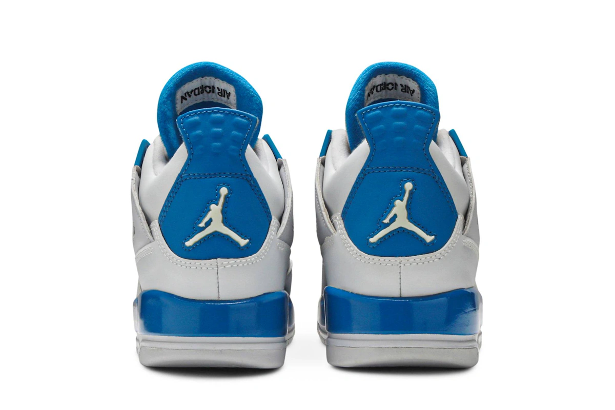 (Grade School) Air Jordan 4 Retro 2012 'Military Blue' 408452-105