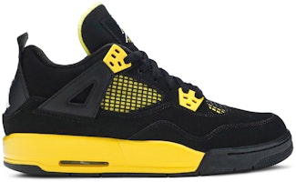 (Grade School) Air Jordan 4 Retro 2012 'Thunder' 408452-008 (Grade School) Air Jordan 4 Retro 2012 'Thunder' 408452-008