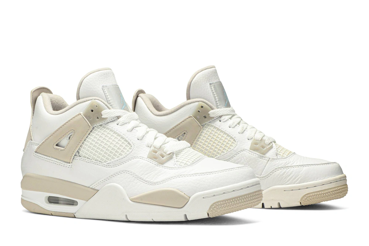 (Grade School) Air Jordan 4 Retro 2017 'Linen' 487724-118