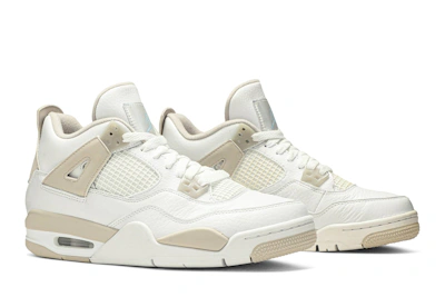 (Grade School) Air Jordan 4 Retro 2017 'Linen' 487724-118