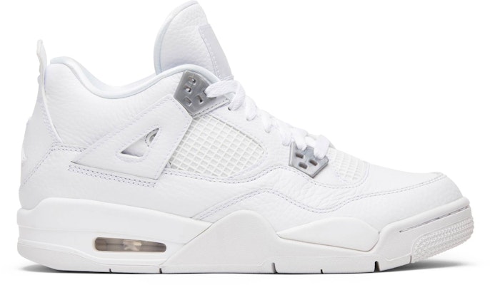 (Grade School) Air Jordan 4 Retro 2017 'Pure Money' 408452-100 Buy (Grade School) Air Jordan 4 Retro 2017 'Pure Money' 408452-100