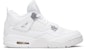 (Kanak-Kanak) Air Jordan 4 Retro 2017 'Pure Money' 408452-100