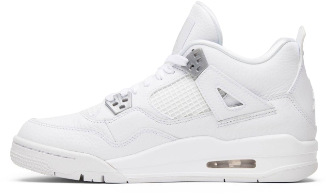 (Grade School) Air Jordan 4 Retro 2017 'Pure Money' 408452-100 Lookbook (Grade School) Air Jordan 4 Retro 2017 'Pure Money' 408452-100