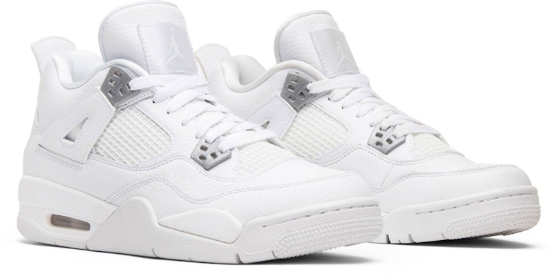 (Grade School) Air Jordan 4 Retro 2017 'Pure Money' 408452-100 Cheap (Grade School) Air Jordan 4 Retro 2017 'Pure Money' 408452-100