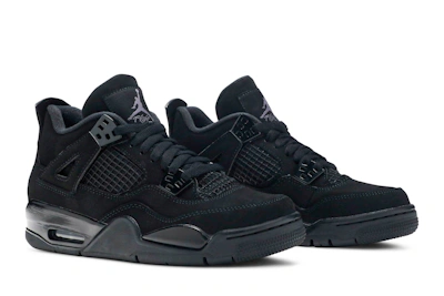 (Grade School) Air Jordan 4 Retro 'Black Cat' 2020 408452-010